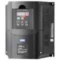 VEVOR Frequenzumrichter VFD 10 PS, 7,5 kW, 35 A, 1- oder 3-phasiger 220-V-Eingang auf 3-phasigen 220-V-Ausgang, 40-60-Hz-Eingang, 0-400-Hz-Ausgang, VFD für Spindelmotor-CNC-Drehzahlregelung