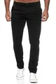 Tazzio Herren Chino 19530 – Slim Fit Stretch Chino Hose mit Baumwollmischung – Designer Freizeithose, Ganzjährig, Komfortabel 32W/36L, Schwarz