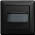 Busch-Jaeger 64762 UJ-915 Busch-Wächter® 180 flex, Komplettset mit Komfort-Sensor Selectlinse, Busch-balance SI, schwarz matt