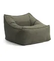 mokebo Sitzsack Sessel aus Cord 'Der Lümmel', XXL Sitzsack, Cord Sessel oder Sitz Sessel für Wohnzimmer und Wintergarten, auch als Riesensitzsack in 83x73x60 (BxHxT in cm) in Grün