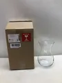 2 Stueck Blumenvase, 18cm Vase aus Glas, ⌀8cm Glasblumenvase mit einem 11cm Hal