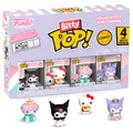 Funko Pop! SANRIO Bitty 4 Pack 2.5cm Kuromi Hello Kitty