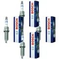 4x Zündkerze BOSCH 0 242 129 510 für Dacia Renault Peugeot Citroën Smart Lada Logan