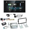 Kenwood DMX-125DAB USB Bluetooth DAB+ MP3 Einbauset für Renault Trafic 3