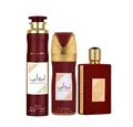 Lattafa Duft-Set Asdaaf Ameerat Al Arab SET Eau de Parfum 3 Teilig