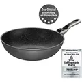 STONELINE Wok, Aluminium, Induktion, Ø 30 cm grau