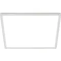 BRILONER SLIM LED Panel, Neutralweißes Licht, Backlighteffekt, Flaches Design, weiß, 42 x 42 x 2,9 cm - Weiß