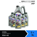 Mobil Super 2000 X1 10W-40 MB 229.1 VW 505 00 501 01 API SN 5+5 Liter = 10 Liter