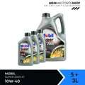 Mobil Super 2000 X1 10W-40 MB 229.1 VW 505 00 501 01 API SN 5+3 Liter = 8 Liter