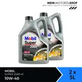 Mobil Super 2000 X1 10W-40 MB 229.1 VW 505 00 501 01 API SN 2x5 Liter = 10 Liter