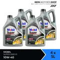 Mobil Super 2000 X1 10W-40 MB 229.1 VW 505 00 501 01 API SN 4x5 Liter = 20 Liter
