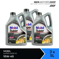 Mobil Super 2000 X1 10W-40 MB 229.1 VW 505 00 501 01 API SN 3x5 Liter = 15 Liter