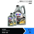 Mobil Super 2000 X1 10W-40 MB 229.1 VW 505 00 501 01 API SN 5+2 Liter = 7 Liter