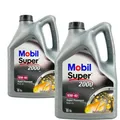 Motoröl 10W-40 Mobil Super 2000 X1 2x5 Liter