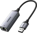UGREEN USB to RJ45 Ethernet Adapter Aluminum Case (Space Gray)