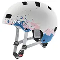 uvex Kid 3 cc - robuster Fahrradhelm für Kinder- individuelle Größenanpassung - optimierte Belüftung - Grey - Grapefruit matt - 51-55 cm