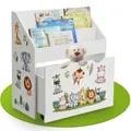 Bücherregal Regal Organizer Kinder Wandregal Aufbewahrung Kinderregal Juskys®