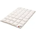 KÜNSEMÜLLER Microfaserbettdecke Finesse Extra Warm, Füllung: 100% Polyester, Bezug: 100% Baumwolle, Daunen-Feeling durch modernste Fasertechnologie 155 cm x 220 cm