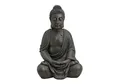 Buddha Figur sitzend braun Feng Shui Polyresin  H50 cm