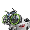 Menabo Fahrradträger 3 Fahrräder für BMW X3 F25 2010-2017 Alu Schwarz Silber