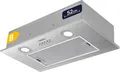 Dunstabzugshaube Einbaublock Edelstahl 52cm Abluft Umluft 300m³/h LED