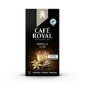 Café Royal Vanilla Flavoured Edition 50 Nespresso, kompatible Kapseln (aus Aluminium - Intensität 4/10) 50 Kaffeekapseln (5 x 10 Pack) - UTZ - Kompatibel mit Nespresso®* Kaffeemaschinen