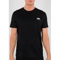 Alpha Industries Rundhalsshirt Backprint T schwarz L (50/52)