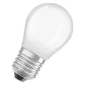 OSRAM LED-Lampe in klassischer Miniballform, mit dekorativem LED-Filament im Fro