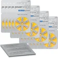 120x VARTA powerone Hörgerätebatterien P10 gelb (20x 6er Bl.) + Reinigungstuch