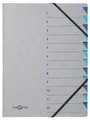PAGNA Ordnungsmappe DIN A4 12-Fach grau 44312-02