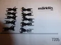 Märklin 7205  10 Kurzkupplungen für Wagen ohne Kulissenführung Neuware