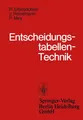 R. Erbesdobler (u. a.) | Entscheidungstabellen-Technik | Taschenbuch | Deutsch