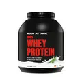 Body Attack 100% Whey Protein Natural, 2 kg - Extra cremiges Eiweißpulver mit Hydrolysat & BCAA´s, unterstützt Muskelaufbau und Diäten - Für Sportler & Athleten
