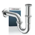 98801110 Röhrensiphon Siphon Abfluss Ablaufgarnitur für Waschbecken und Wasch...