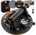 BIGSTREN Handpumpe Vakuumsaugnapf Pumpe (Spar-Set, 1-tlg., praktisch stabil), Bewegen von Glasscheiben, Fliesen, Kacheln, Platten bis zu 200 kg