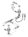 BLANCO Ablaufgarnitur 222887 für Spüle LEXA 9 E mit Ablauffernbedienung / Ab-...