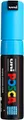 POSCA 182653 - POSCA Marker mit breiter Keilspitze - hellblau