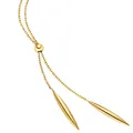 Boccia Kette Titan Collier 08070-02 Reintitan Y Halskette poliert goldplattiert