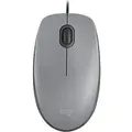Logitech Silent M110 Maus Verkabelt Grau Geeignet Für Linkshänder