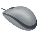 Logitech M110 Silent, Maus, optisch, 1000dpi, USB, 3 Tasten, grau