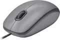 Logitech M110 Kabelgebundene USB-Maus geräuschlose Tasten beidhändig bedienbar