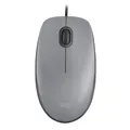 Logitech M110 Kabelgebundene USB-Maus 1000 dpi grau