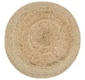 vidaXL Fußhocker, Handgefertigter Sitzpuff 45 x 30 cm Jute