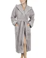 Bademantel Damen Frottee  Kapuze  Lang  100% Baumwolle 360g/m2  OEKO TEX Stan...