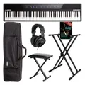 Alesis Concert Digitalpiano Set Bank Keyboardtasche Notenheft Kopfhörer Ständer
