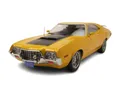 ixo Models Modellauto Ford Gran Torino Sport 1972 gelb, Maßstab 1:18