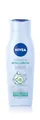 NIVEA Hydration Hyaluron Feuchtigkeits-Shampoo, Haarpflege für trockenes Haar mit Hyaluron, veganes Haarshampoo ohne Silikone für natürlichen Glanz (250 ml)