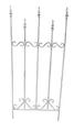 Deko-Impression Rankgitter Rankgitter Rankzaun Rankhilfe Eisen Grau-Antik 107 x 45 cm, 1 St.