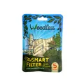 Weedlez® Smart Filter ø 5mm – SmartFilter Slim Trino | 50 Stück | Aktivkohlefilter mit Zellulose, Keramik & veganer Aktivkohle aus Kokosnussschalen | Sanfter Genuss ohne Verstopfen