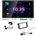 JVC Autoradio Apple CarPlay Android Auto DAB+ für Skoda Yeti ab 2009 Canbus